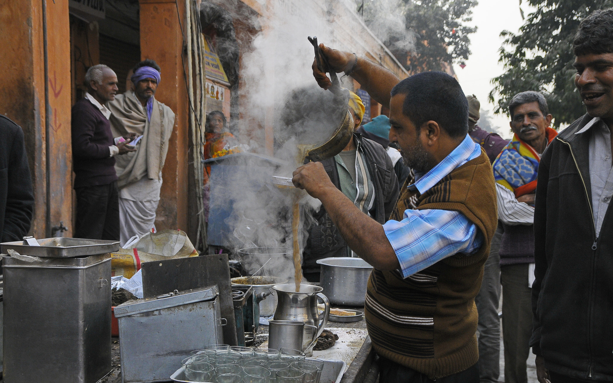 Sigma 17-70mm F2.8-4 DC Macro OS HSM sample photo. Anytime is teatime in rajasthan photography