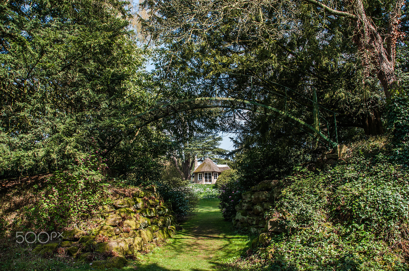 Nikon D300 + Sigma 18-200mm F3.5-6.3 DC sample photo. The secret cottage photography