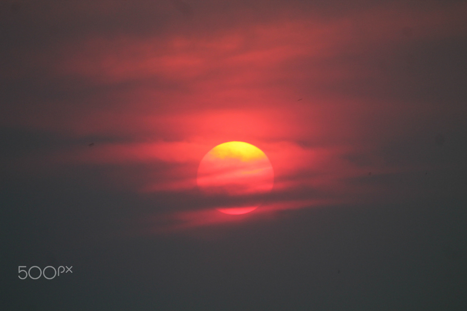 Canon EF 100-400mm F4.5-5.6L IS USM sample photo. Bloody sunset photography