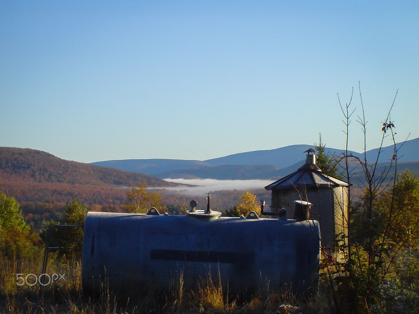 Sony DSC-P8 sample photo. White mountains, new hampshire photography