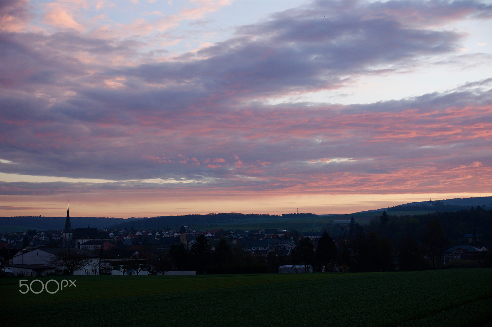 Sony Alpha DSLR-A290 + Sony DT 16-50mm F2.8 SSM sample photo. Sunrise 12th april 2016 taunus/germany photography