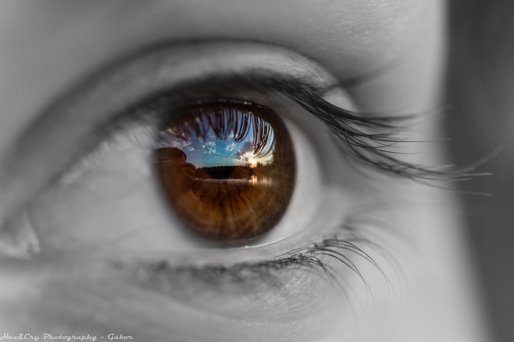 Canon EF 100mm F2.8 Macro USM sample photo. In her eye photography
