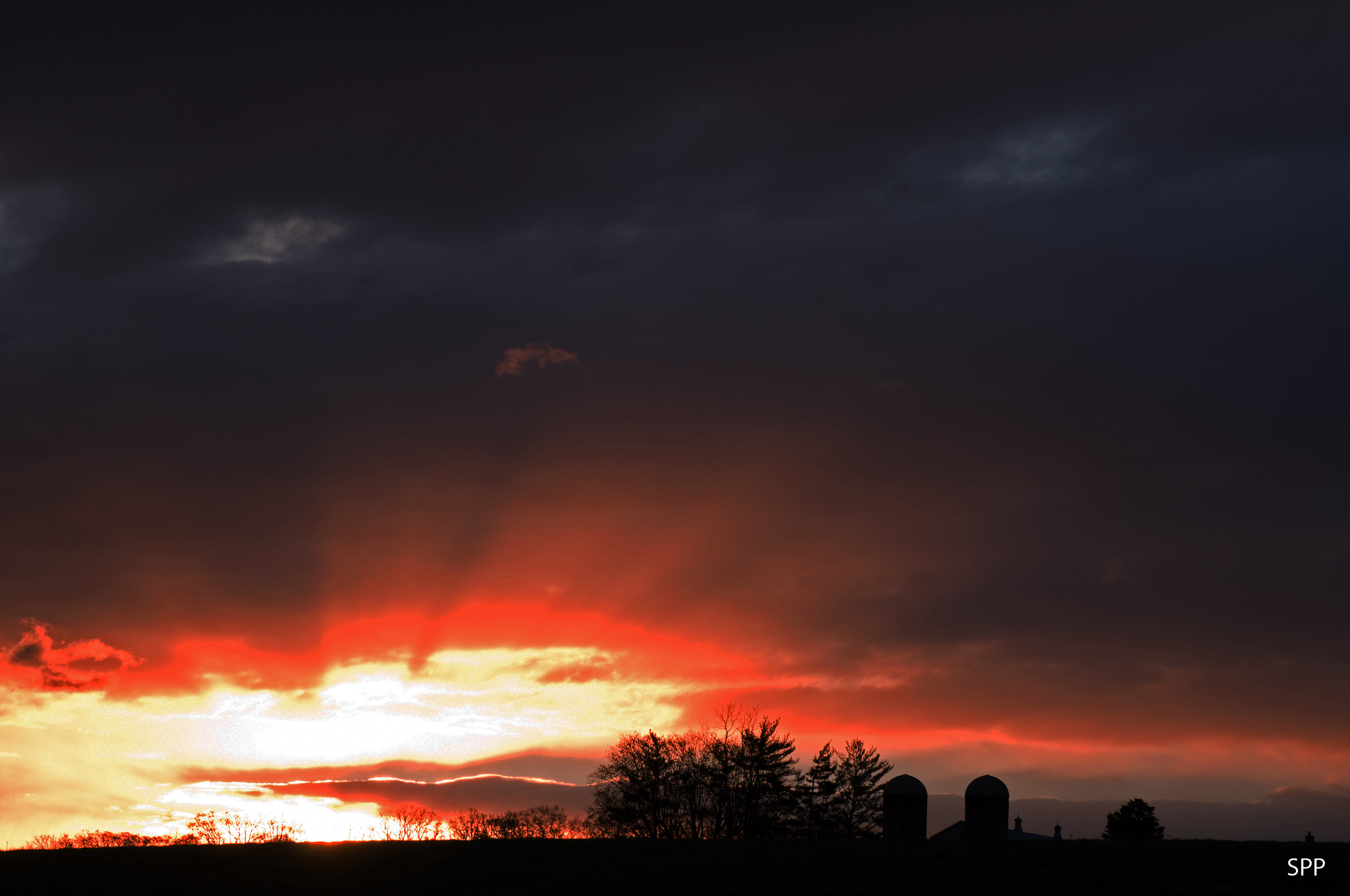 Tamron SP 24-70mm F2.8 Di VC USD sample photo. Sunrise on a farm photography