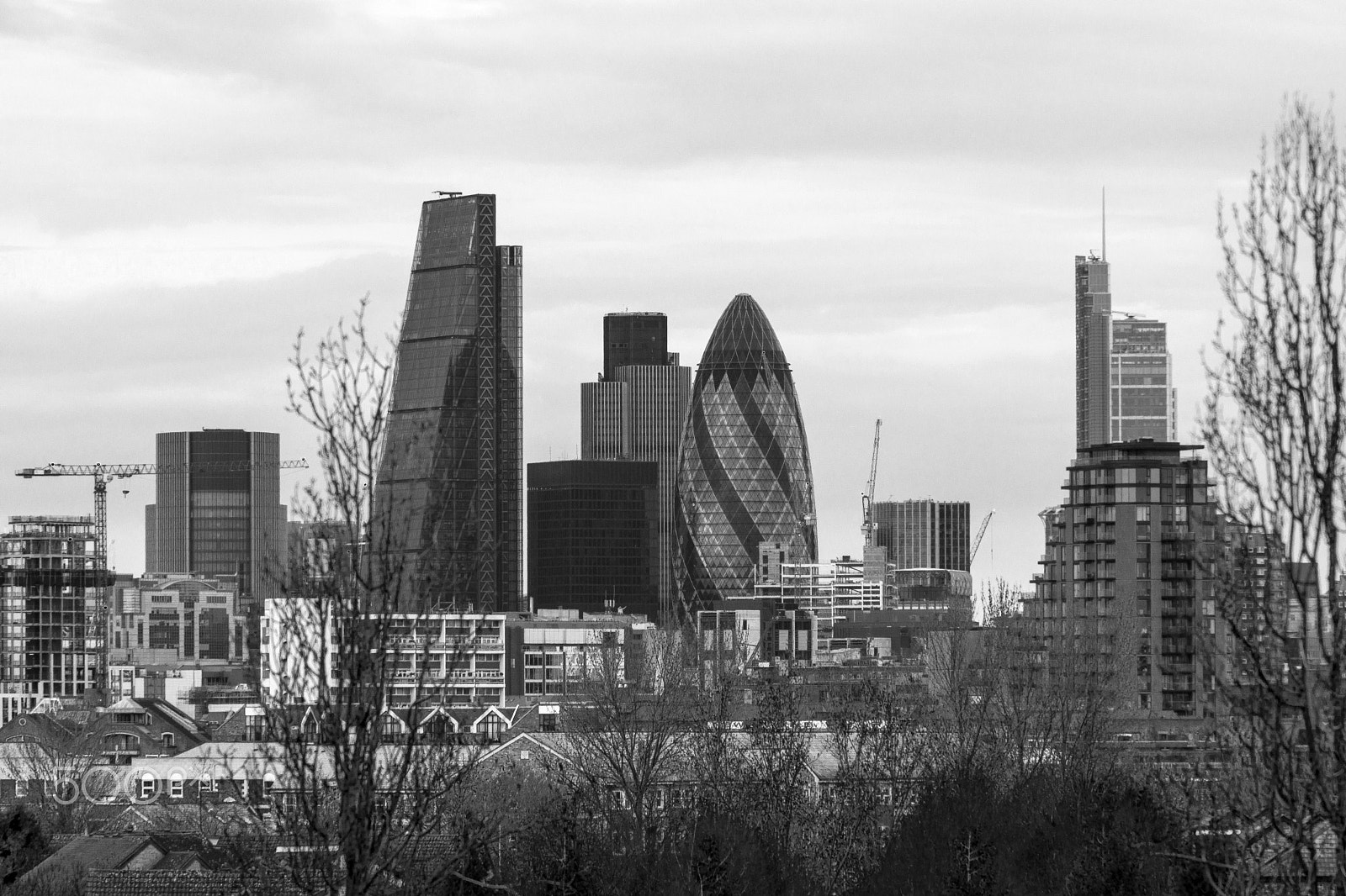Sony SLT-A65 (SLT-A65V) sample photo. London skyline photography