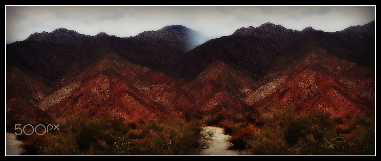 Olympus SZ-12 sample photo. Deserted desert trail photography