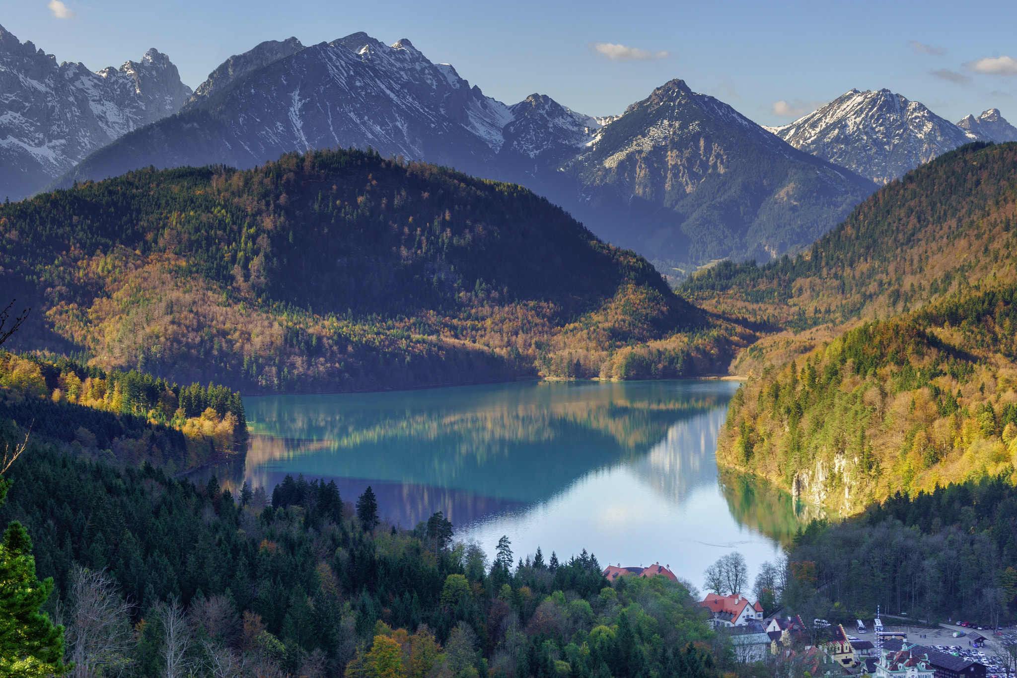 Sony a99 II + Sony 70-400mm F4-5.6 G SSM sample photo. Schwangau photography