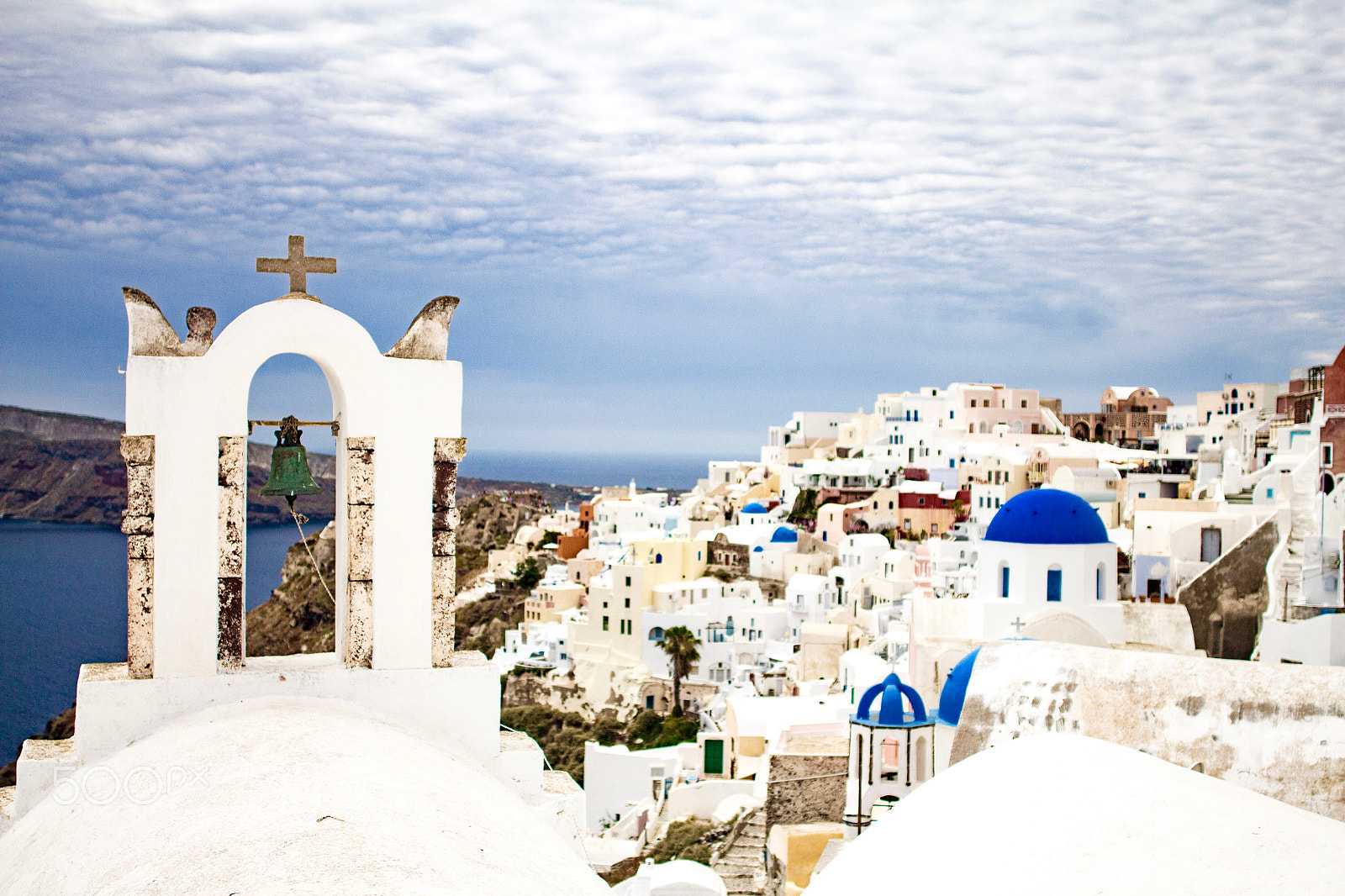 Canon EOS 60D + Canon EF 24mm F2.8 IS USM sample photo. Santorini - the village of oia photography