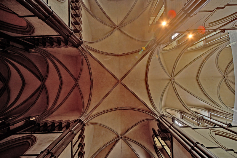Sigma 12-24mm F4.5-5.6 EX DG Aspherical HSM sample photo. North quire transept roof photography