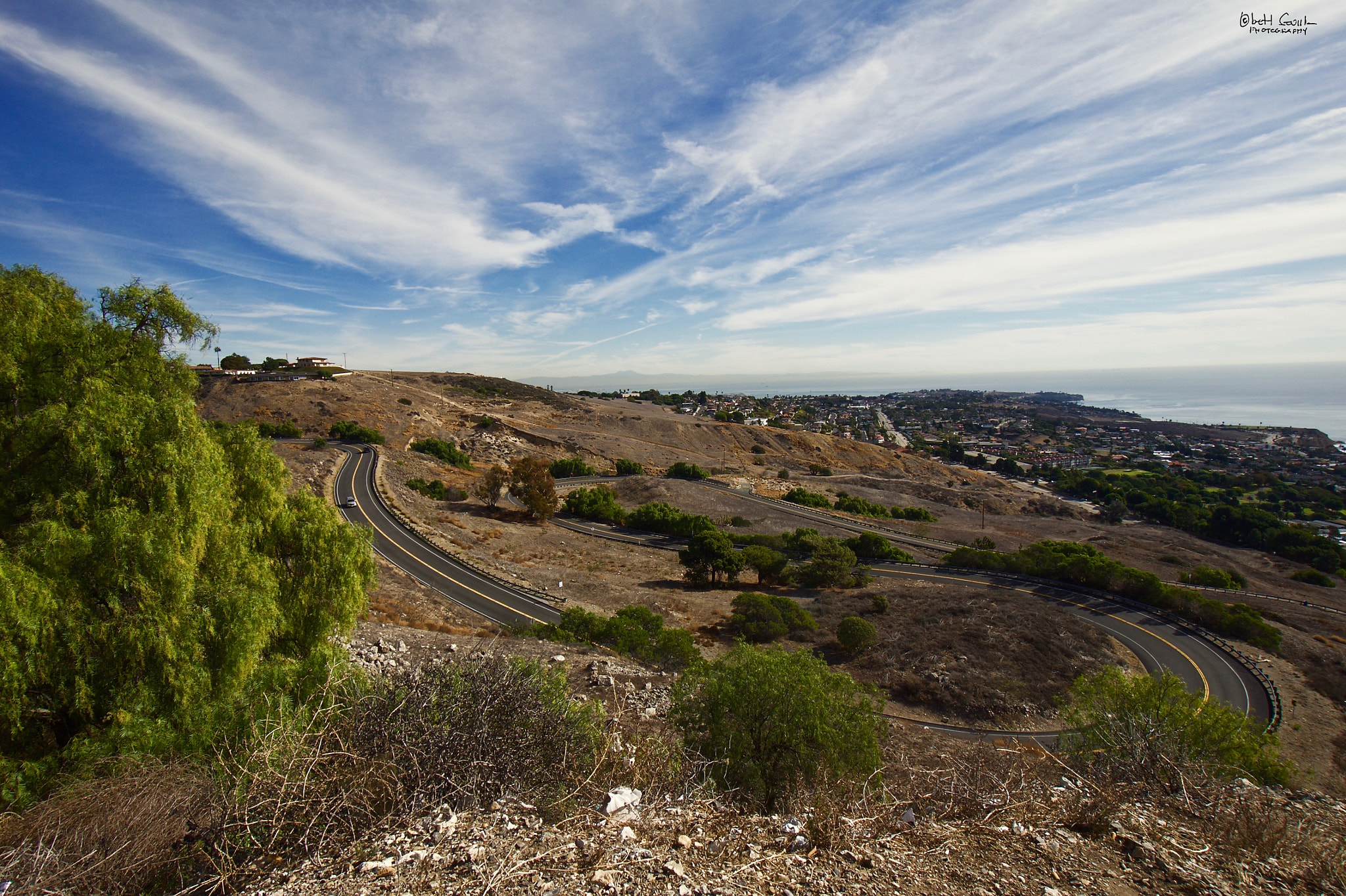 Sony a7R + Sony E 10-18mm F4 OSS sample photo. The winding road photography