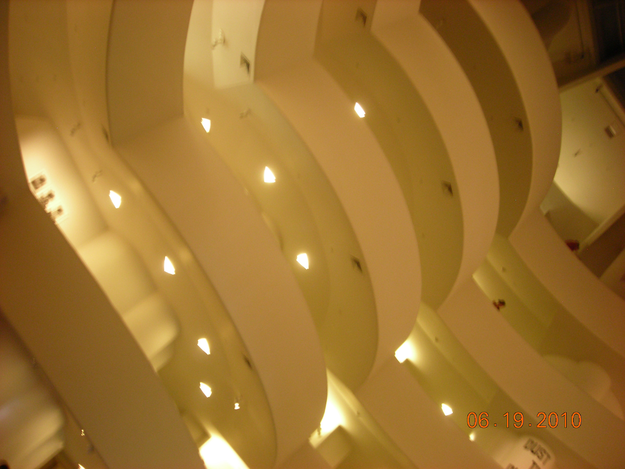 Nikon COOLPIX L3 sample photo. Guggenheim inside dscn2746 photography