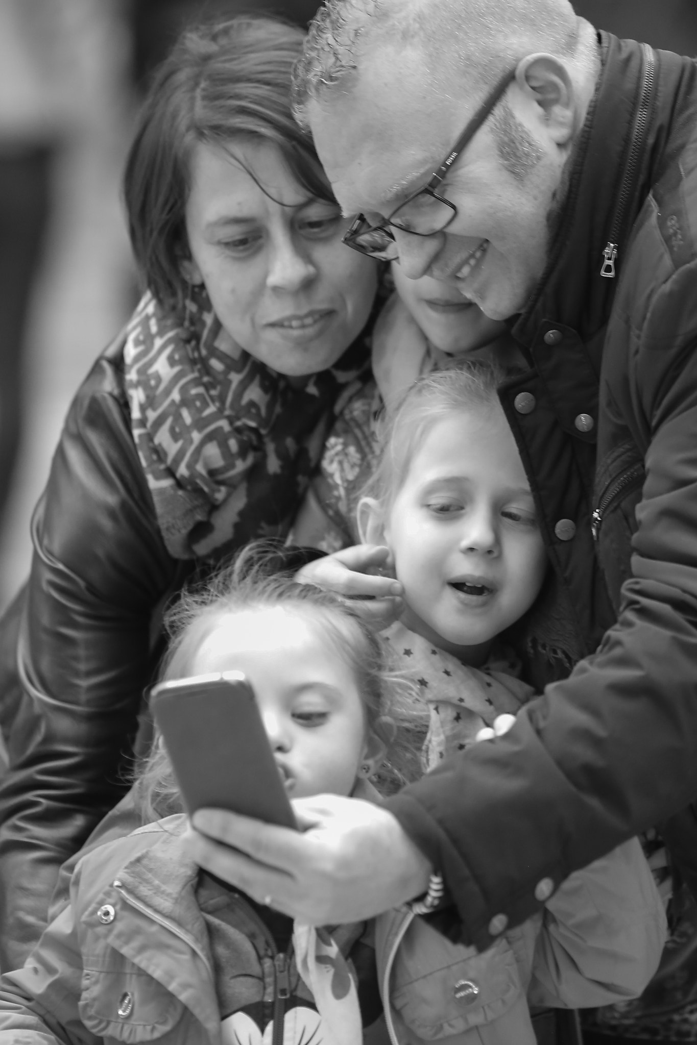 Canon EOS 6D + Canon EF 200mm f/2.8L sample photo. Family selfie photography