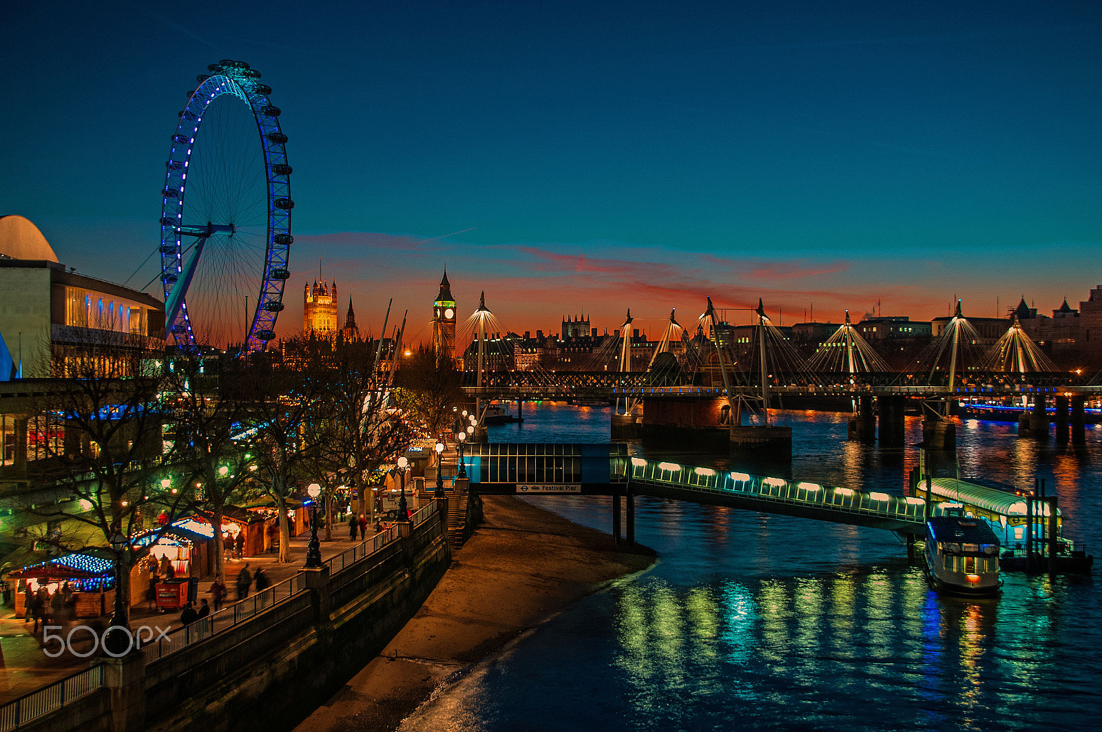 Nikon D300 + Sigma 18-200mm F3.5-6.3 DC sample photo. The eye at night - take ii photography