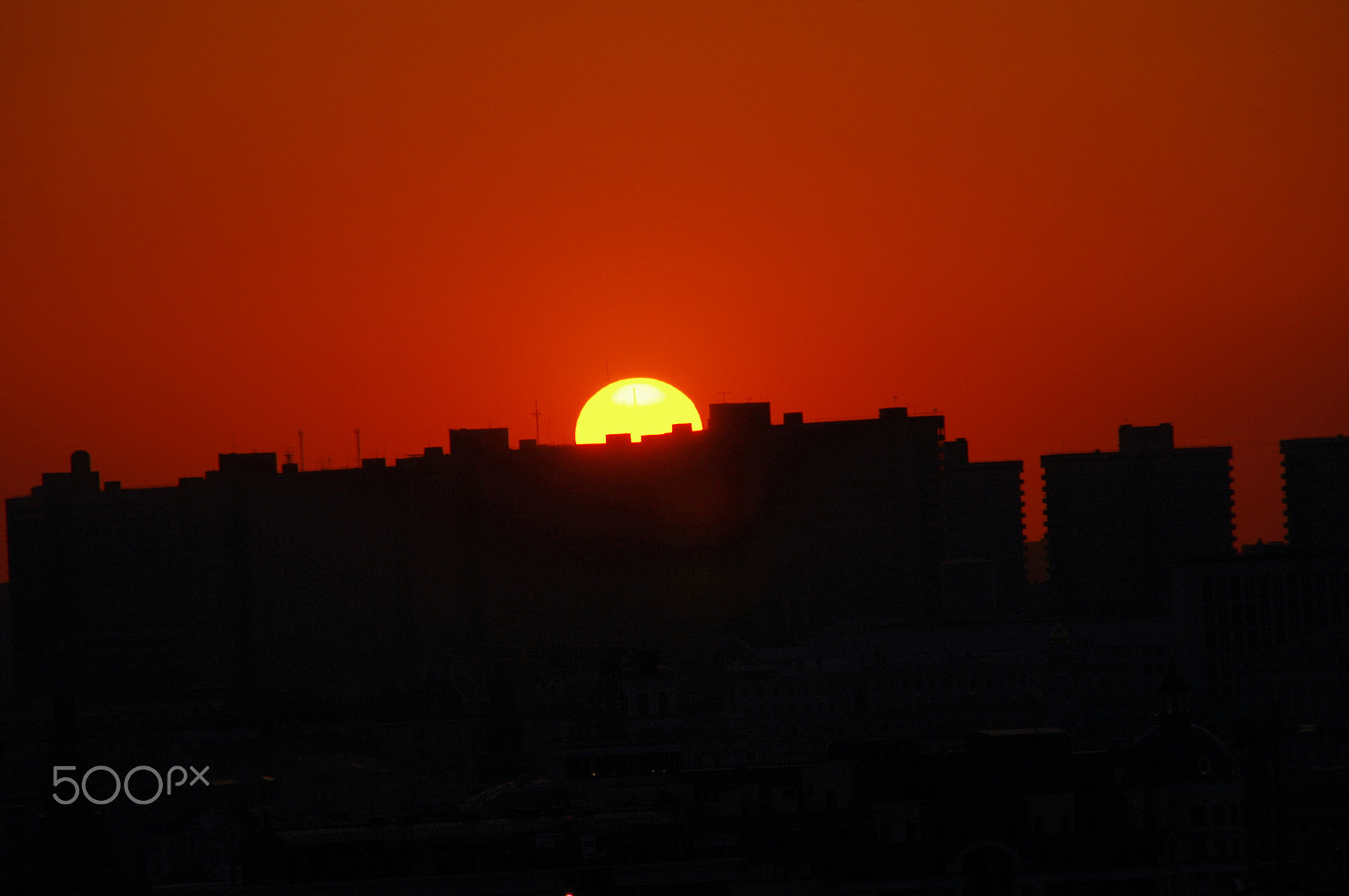 Pentax K-x sample photo. Sunset light photography