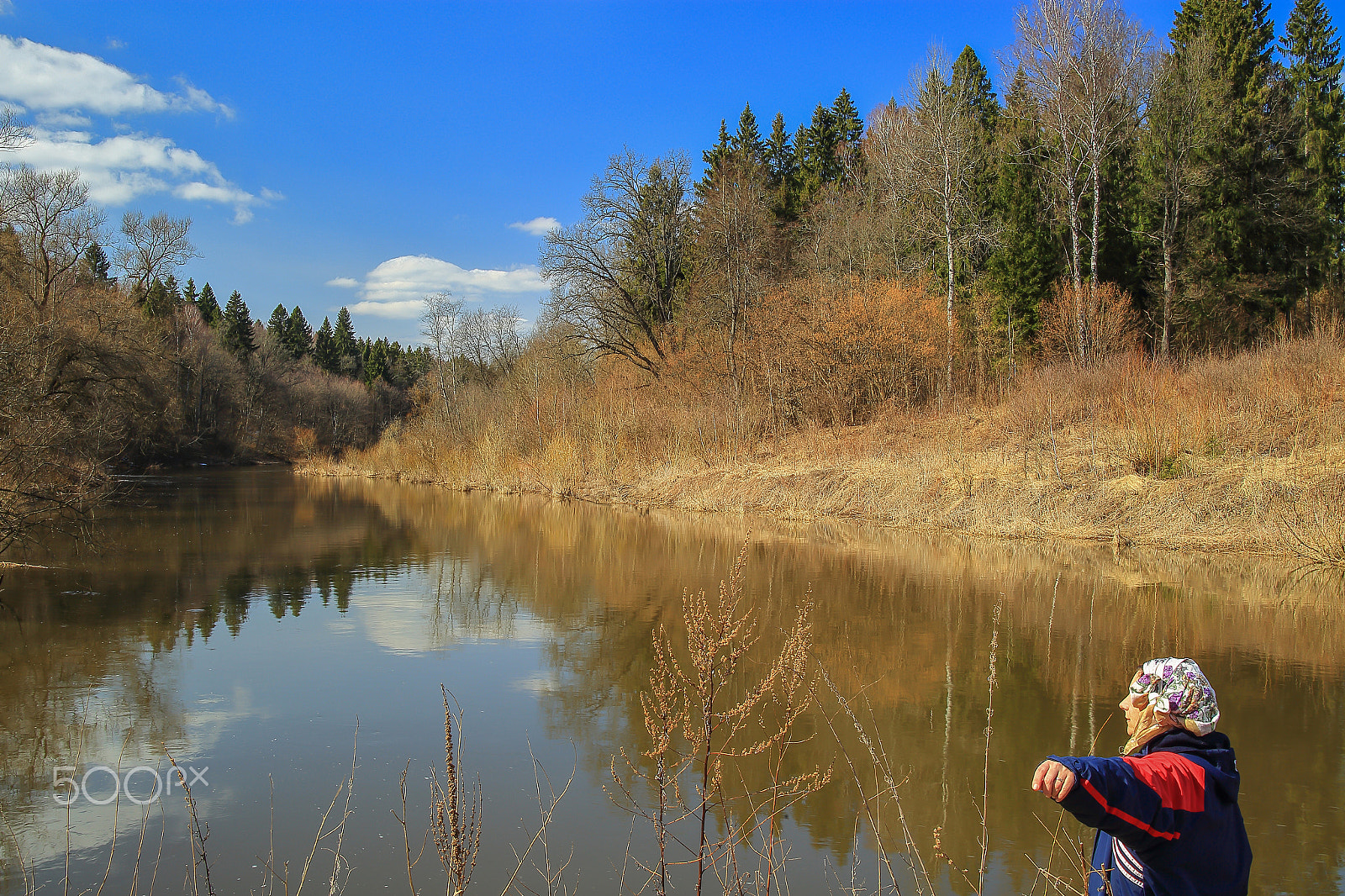 Canon EOS 6D + Canon EF 28-80mm f/2.8-4L sample photo. In the spring on the river_2016 photography