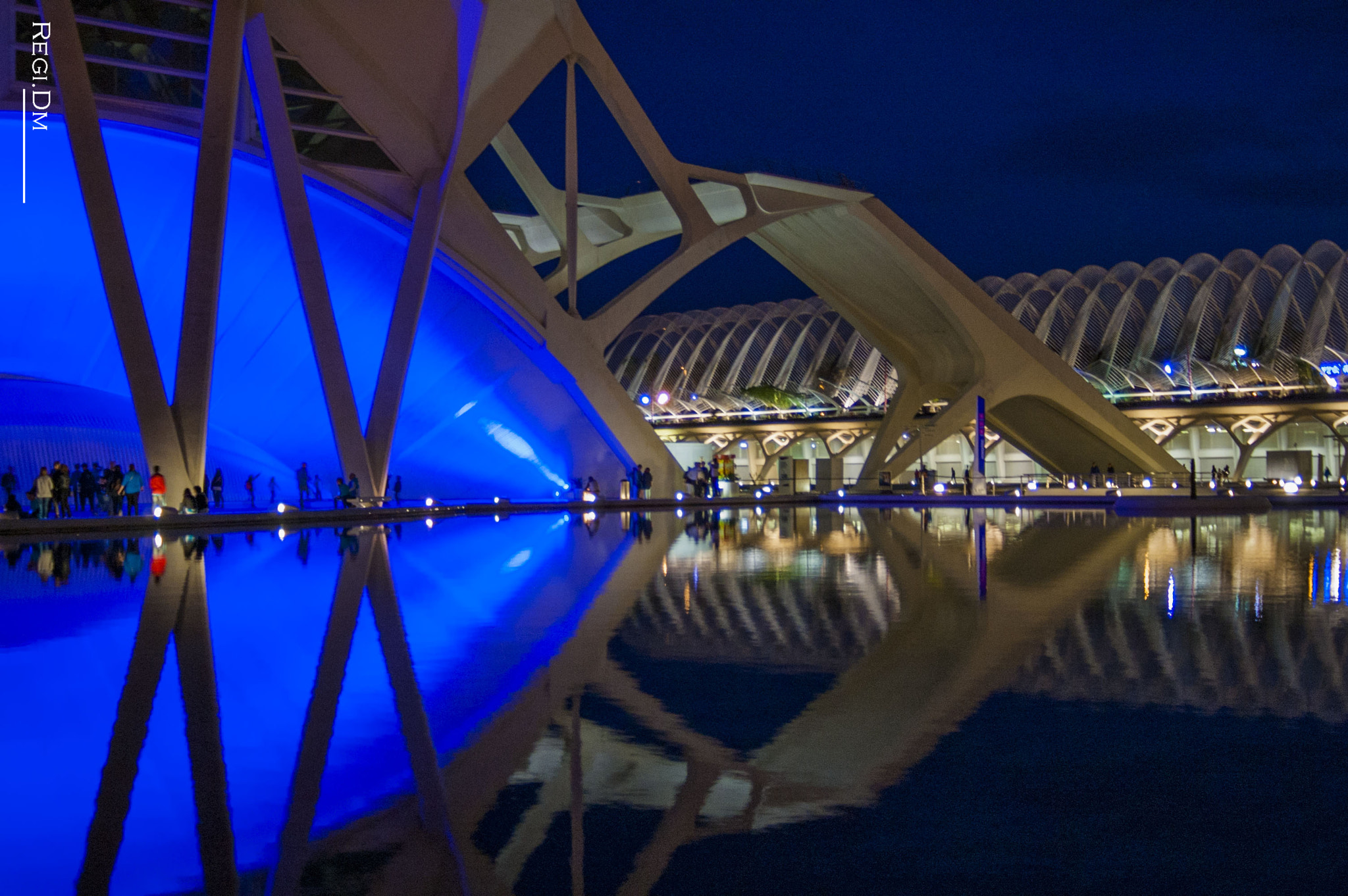 AF Zoom-Nikkor 28-80mm f/3.3-5.6G sample photo. Science city in valencia photography