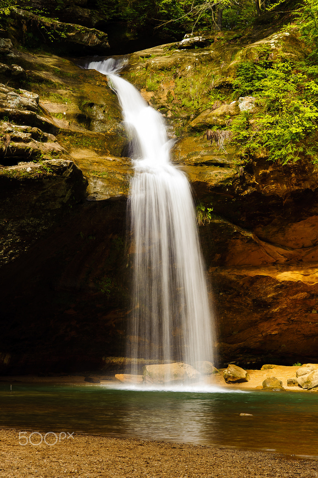 Nikon D3 + AF Nikkor 70-210mm f/4-5.6 sample photo. Lower falls photography