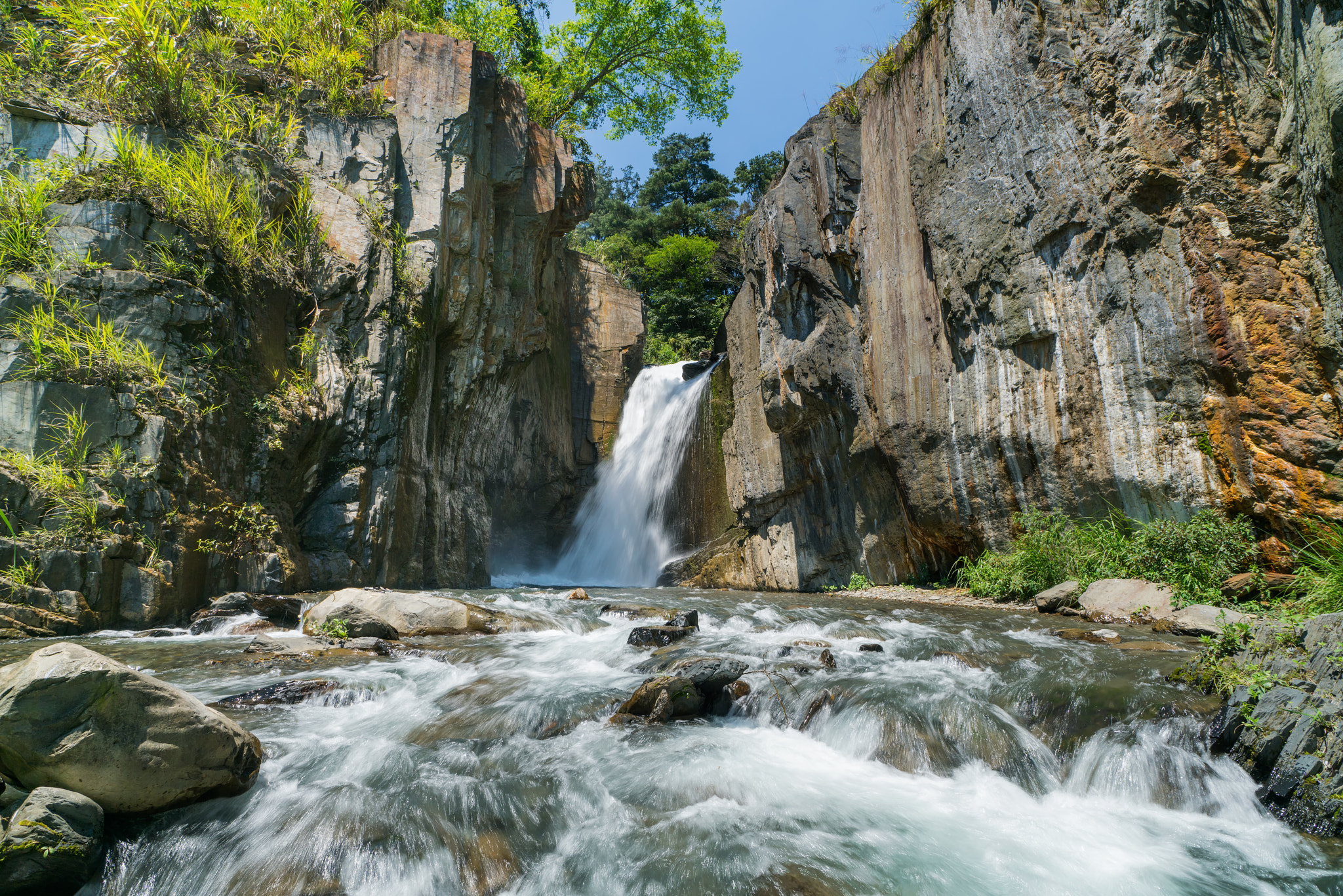 Sony Vario-Sonnar T* 16-35mm F2.8 ZA SSM II sample photo. 夢谷瀑布 photography