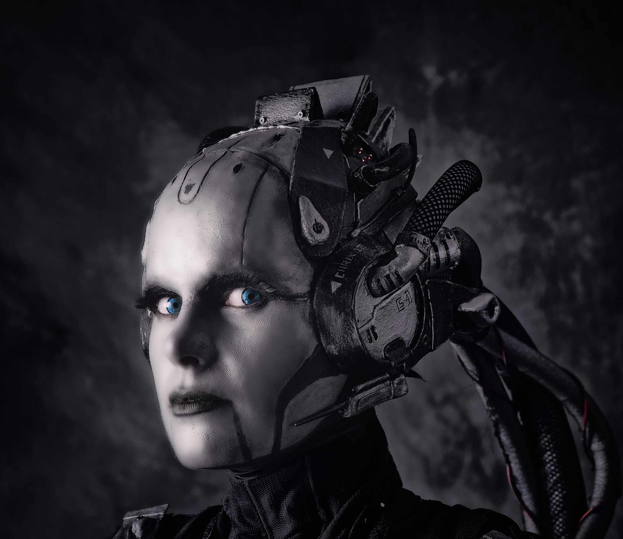 Sony Sonnar T* 135mm F1.8 ZA sample photo. Starcraft adjutants cosplay photography