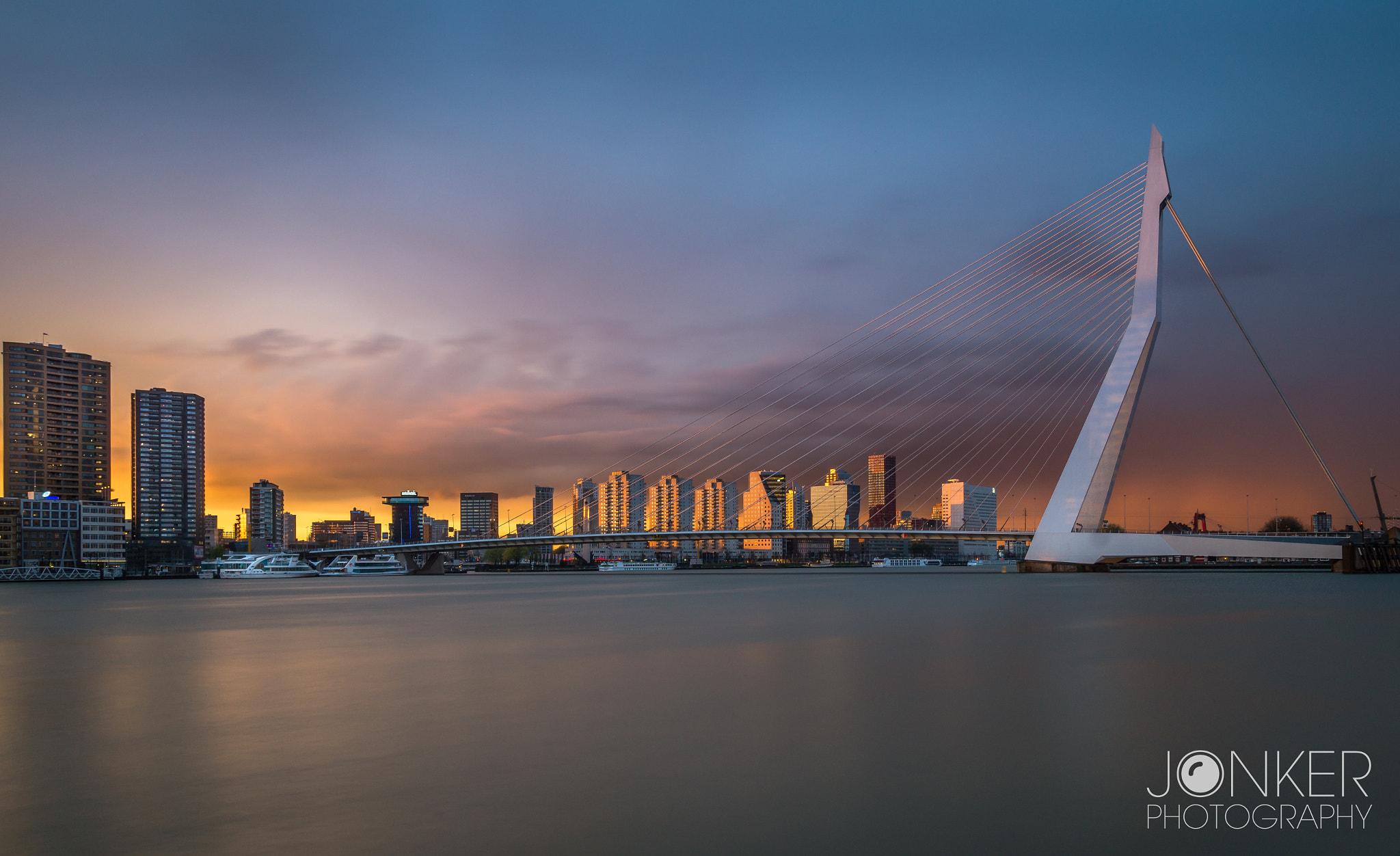 Tamron 18-270mm F3.5-6.3 Di II PZD sample photo. Erasmusbrug photography