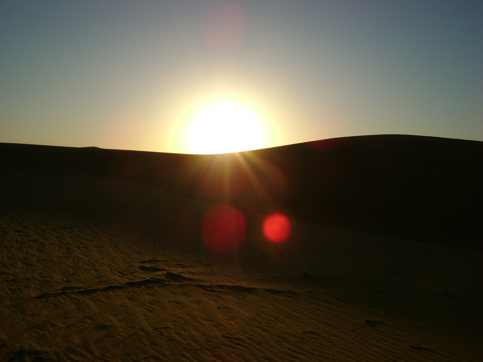 Sony DSC-S780 sample photo. Sun rise_algerian sahara photography