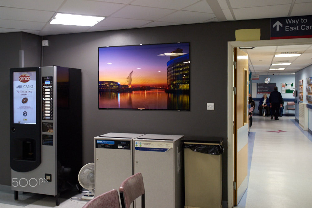 Sony a7R + 17-40mm F4 sample photo. Photoglassworks, salford royal hospital photography