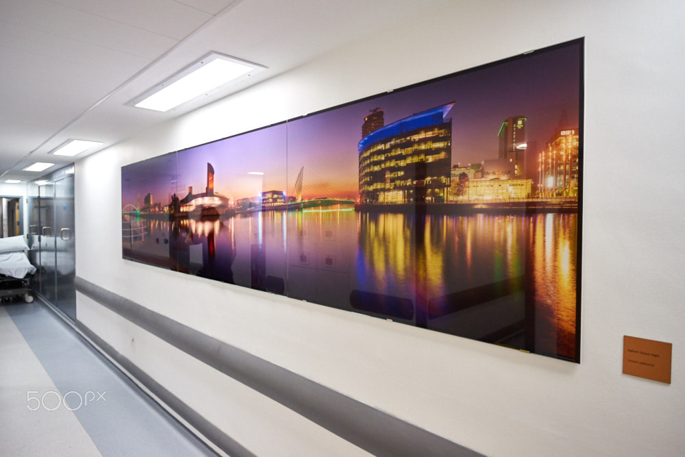 Sony a7R + 17-40mm F4 sample photo. Photoglassworks, salford royal hospital photography