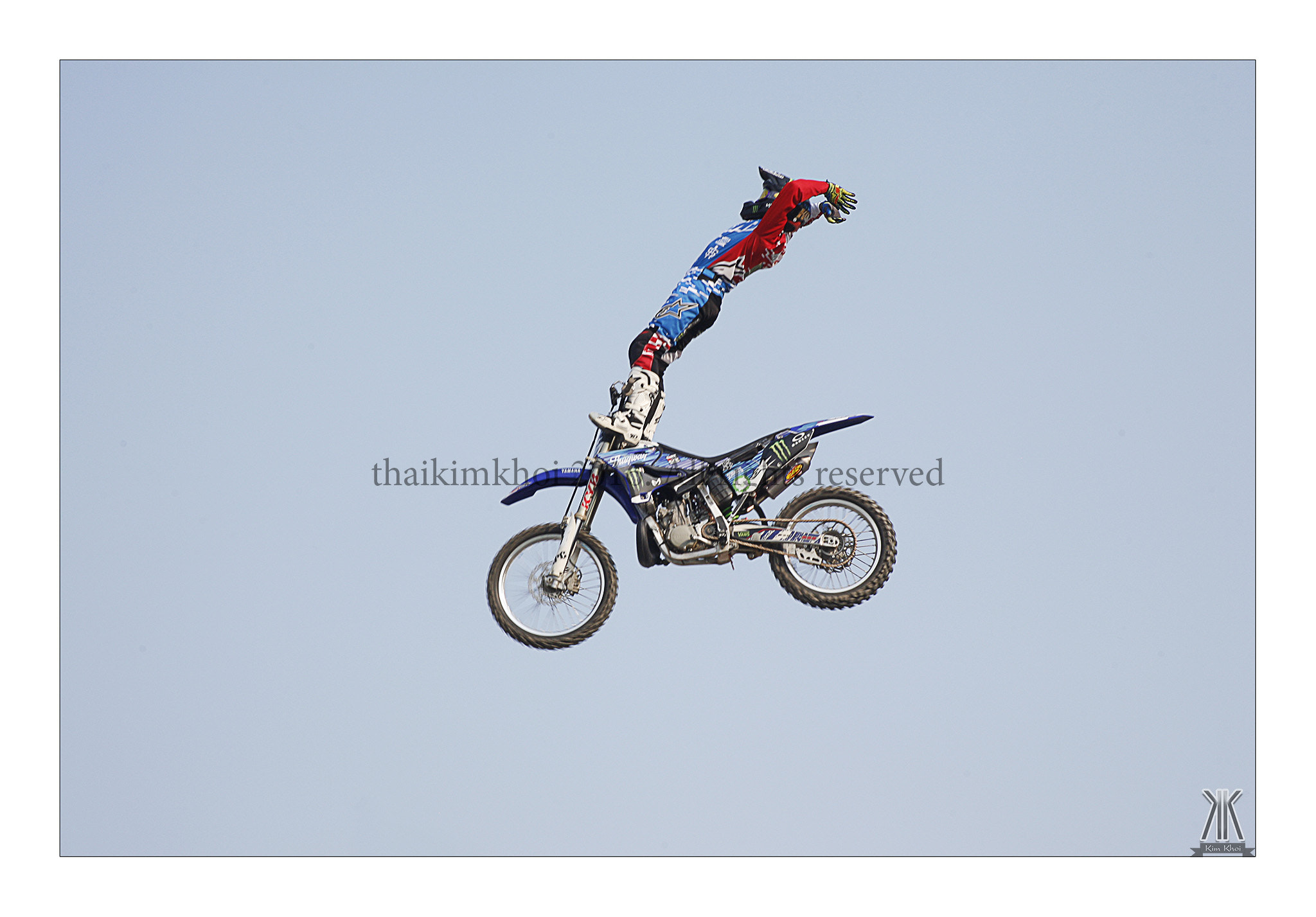 Canon EOS 5D + Tamron AF 70-300mm F4-5.6 Di LD Macro sample photo. Flying motorcycle 4 photography