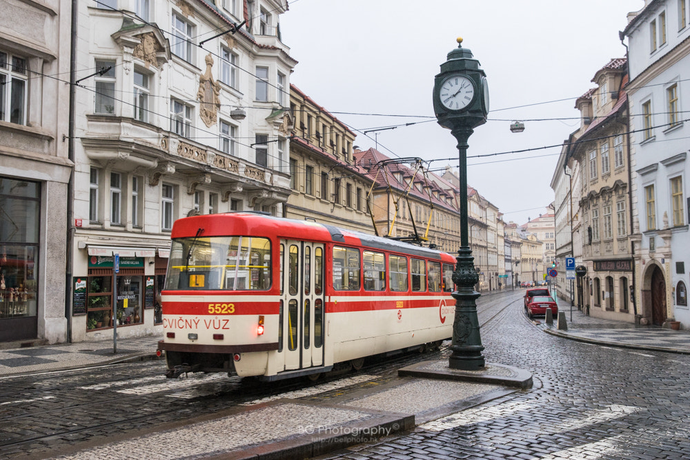 Sony a7 II + Canon EF 85mm F1.2L II USM sample photo. Road tram. photography