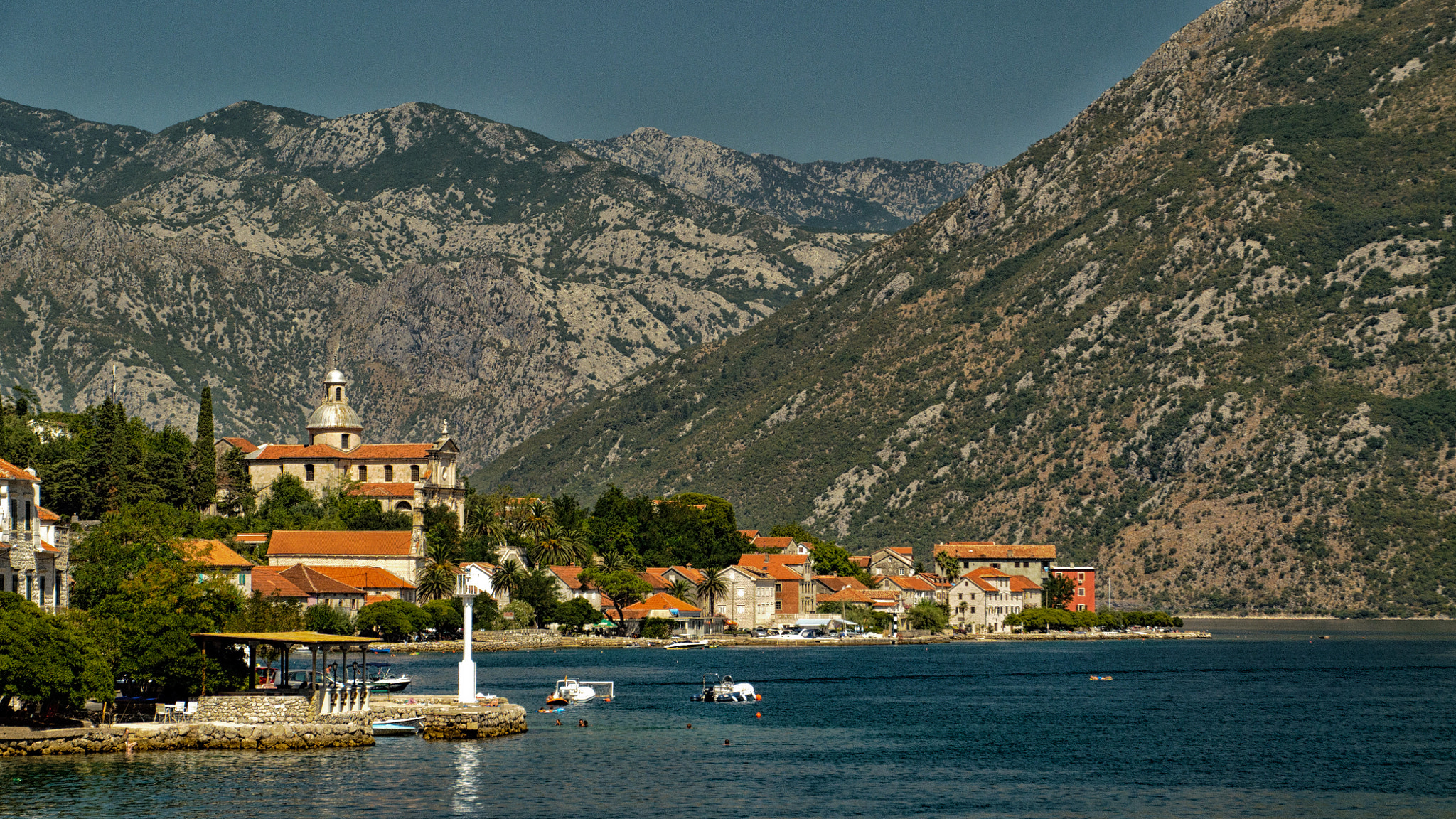 Sigma 18-200mm F3.5-6.3 II DC OS HSM sample photo. Kotor bay photography