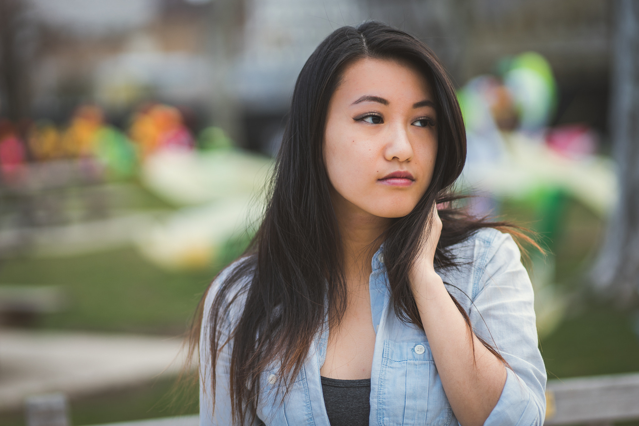 Sony a7 II + Canon EF 85mm F1.8 USM sample photo. Sabrina photography