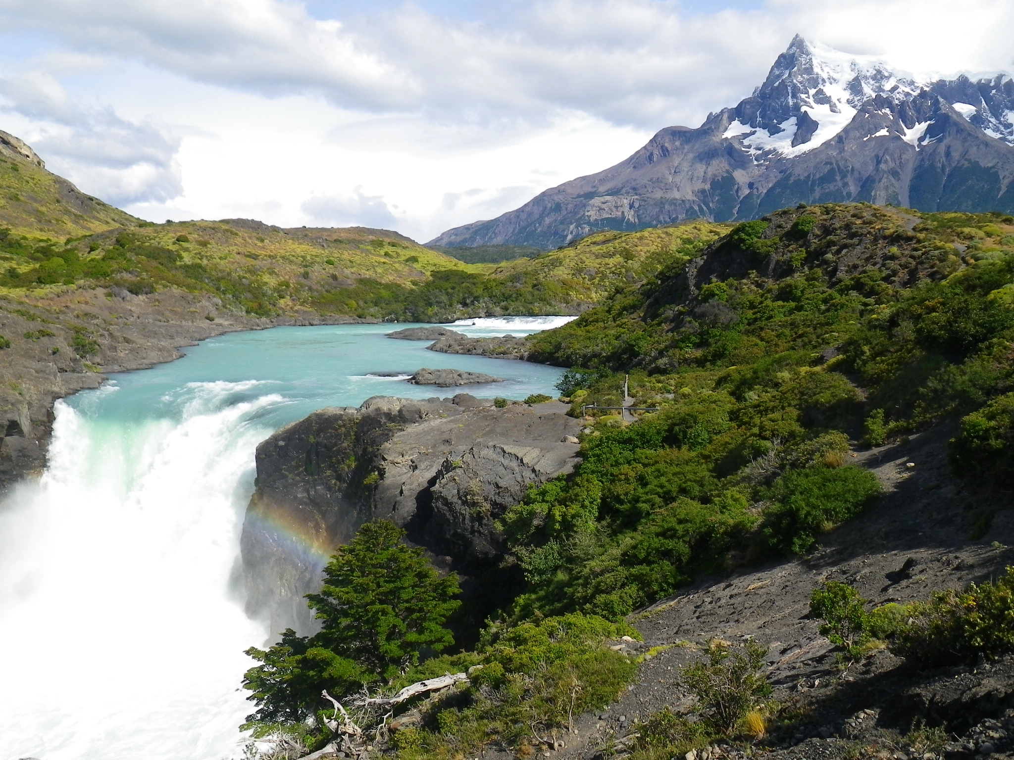 Pentax Optio W90 sample photo. Salto grande photography