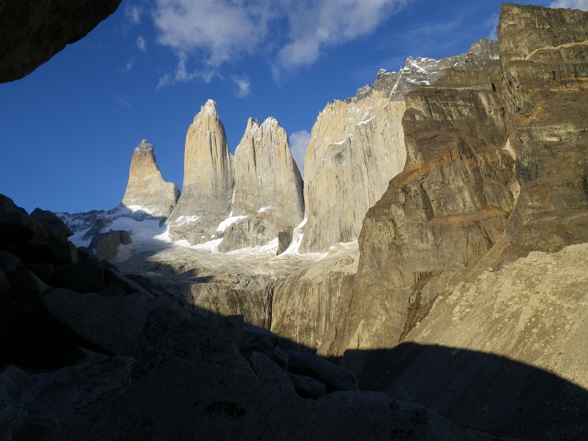 Pentax Optio W90 sample photo. Torres del paine photography