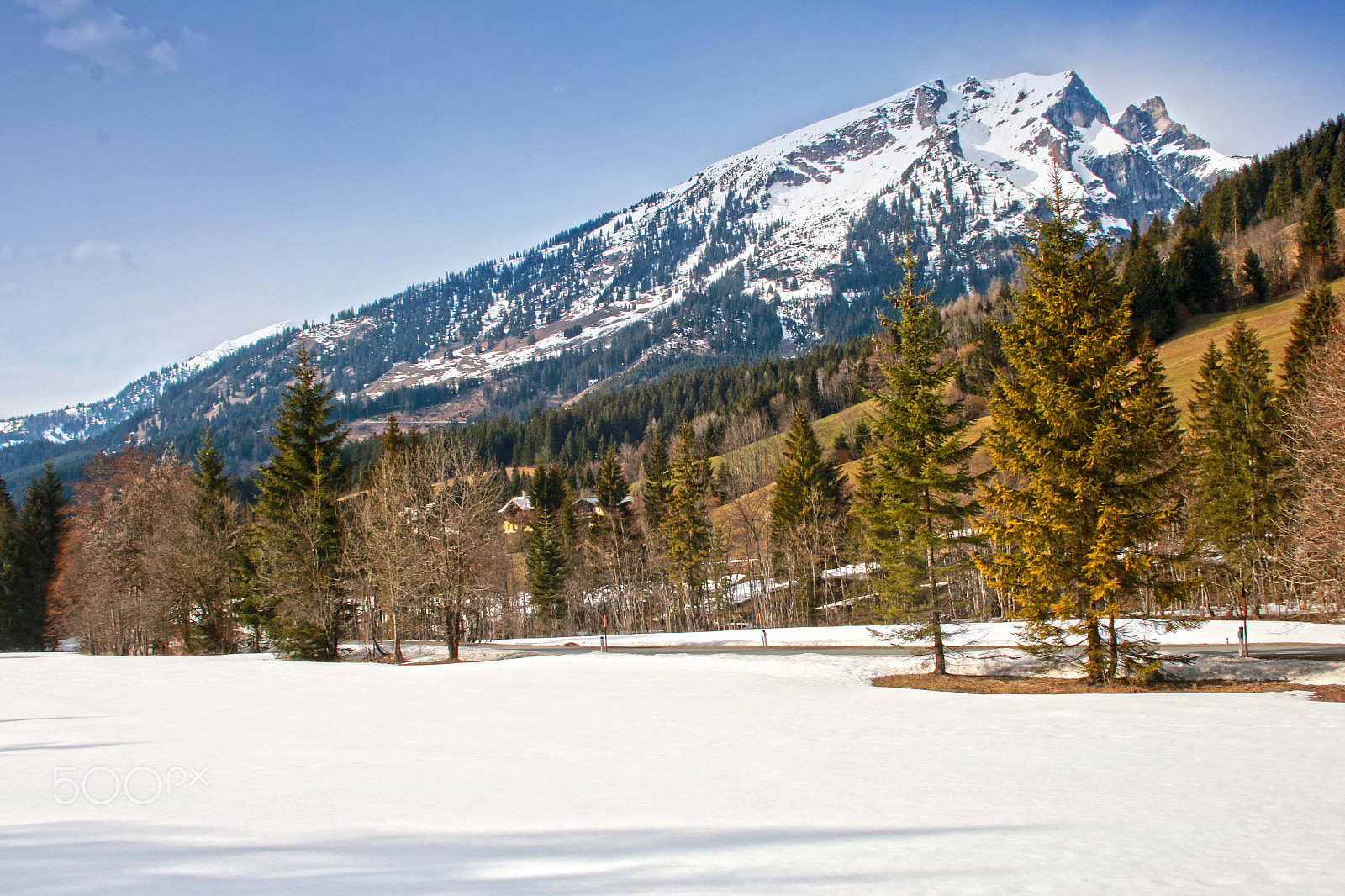 Canon EF-S 18-55mm F3.5-5.6 sample photo. Postcard from austria photography