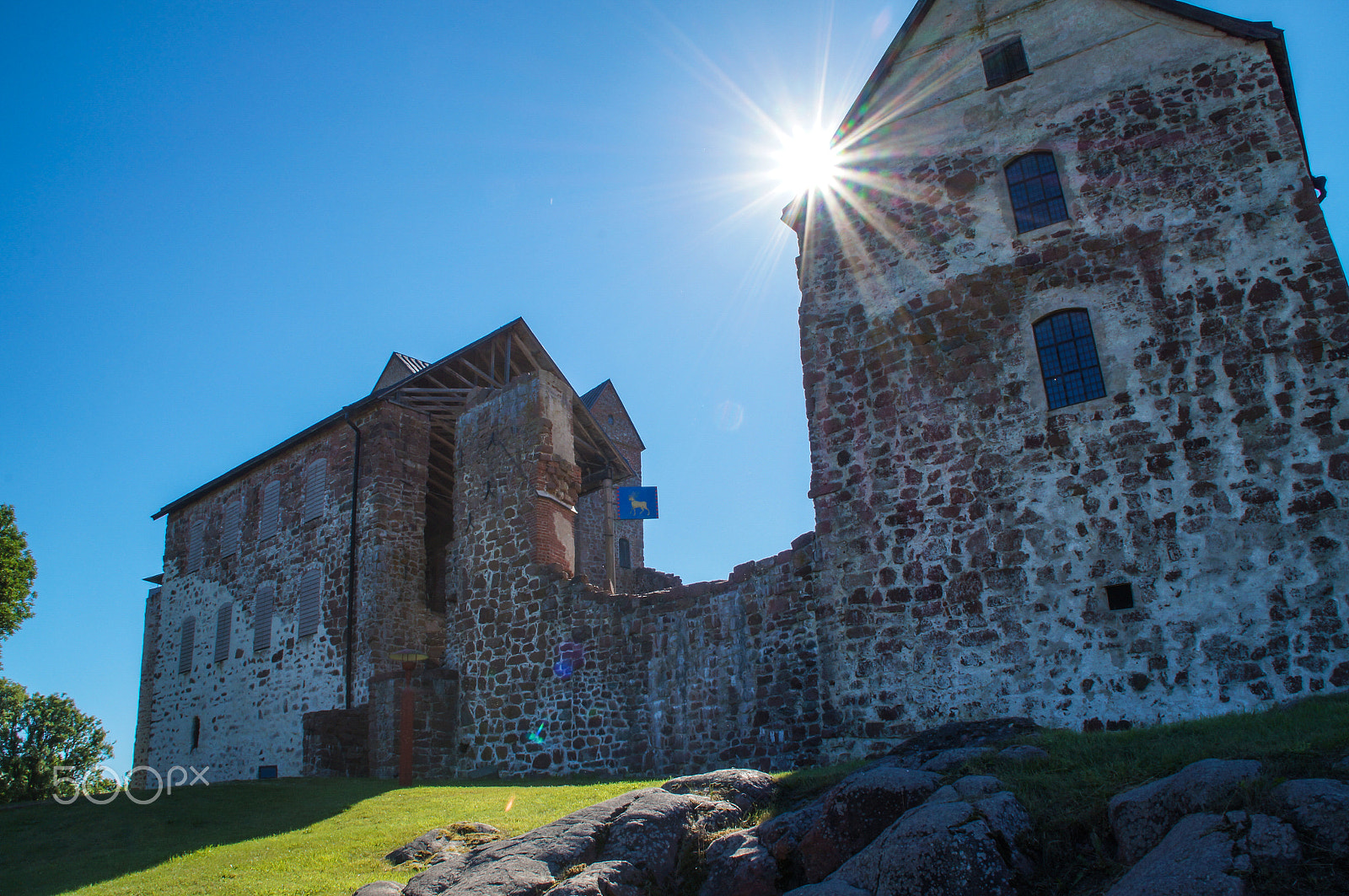 Sony SLT-A37 sample photo. Kastelholms slott photography