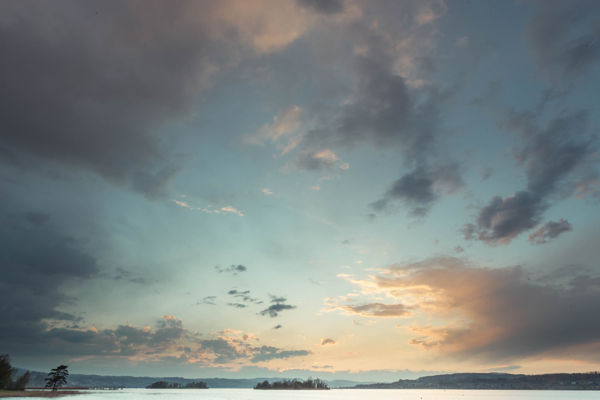 Canon EOS-1D Mark III sample photo. Sunseet zurichlake photography