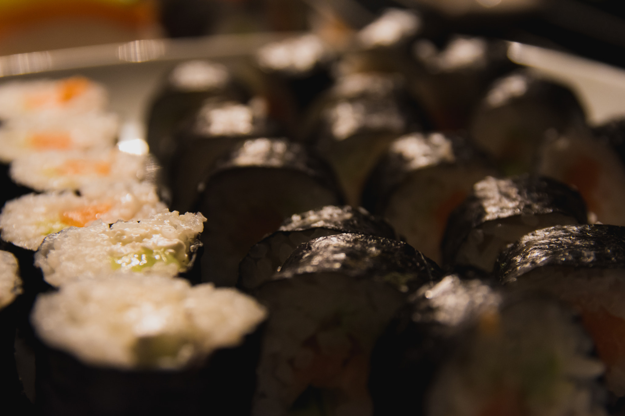 Nikon D7200 + Sigma 17-70mm F2.8-4 DC Macro OS HSM | C sample photo. Sushi photography