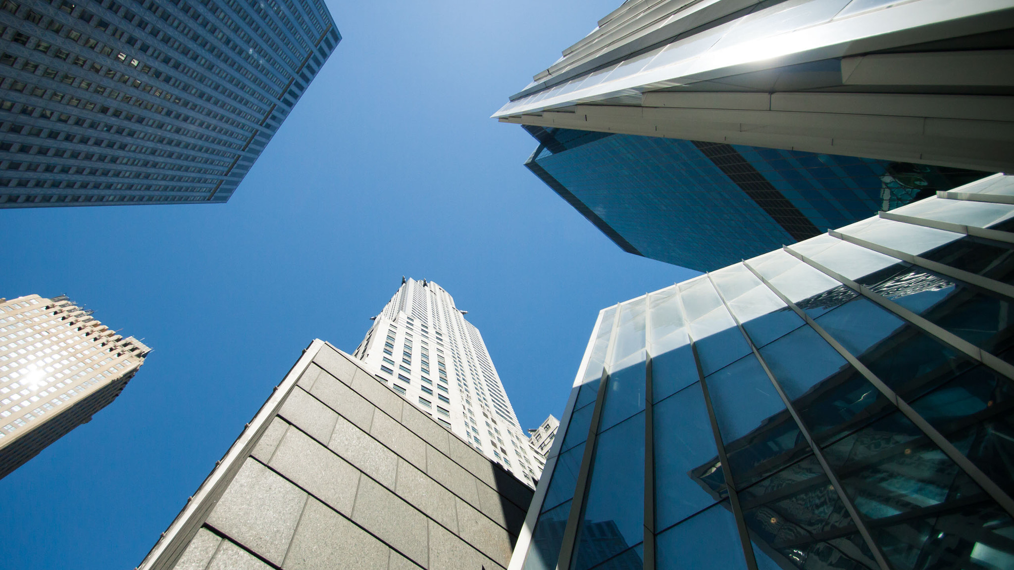 Sigma 10-20mm F3.5 EX DC HSM sample photo. Nyc - chrysler building photography