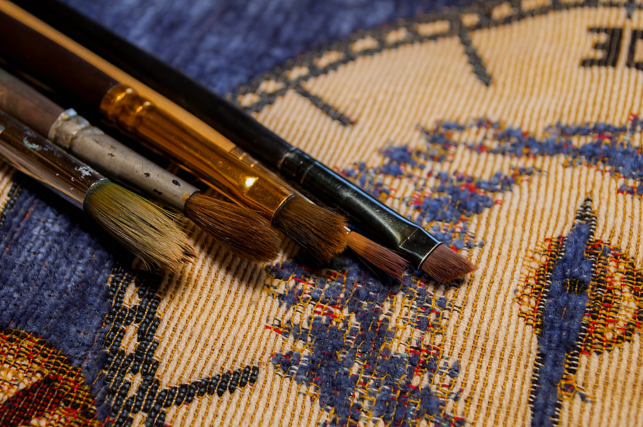 Nikon D70 sample photo. Brushes for drawing.jpg photography