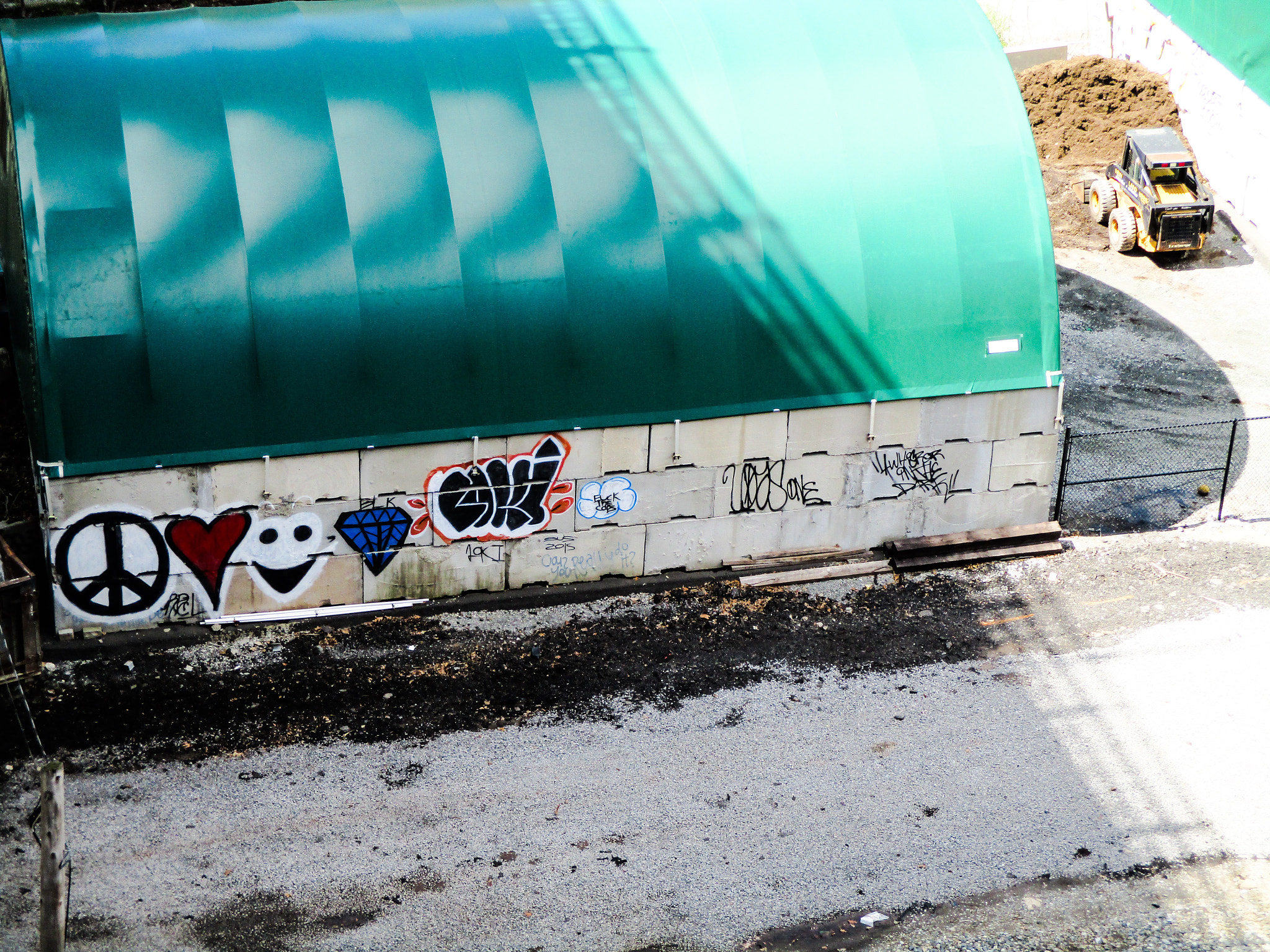 Canon PowerShot ELPH 160 (IXUS 160 / IXY 150) sample photo. Graffiti photography