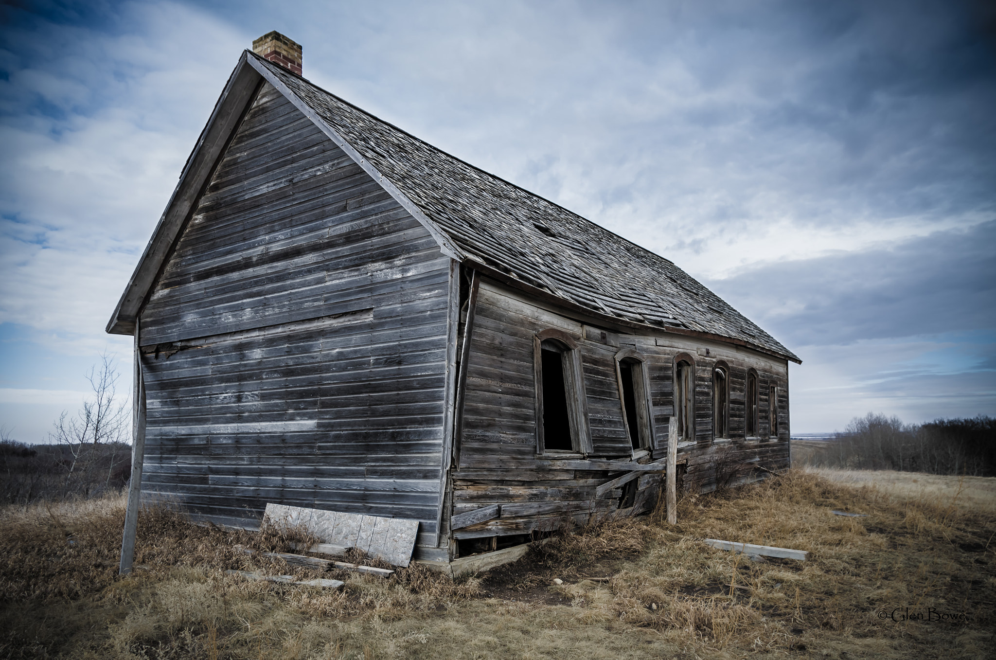 Pentax K-5 sample photo. Abandoned on the prairie photography