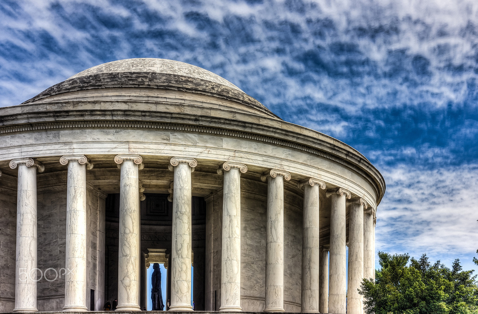 Sigma 18-35mm f/1.8 DC HSM sample photo. Jefferson memorial photography