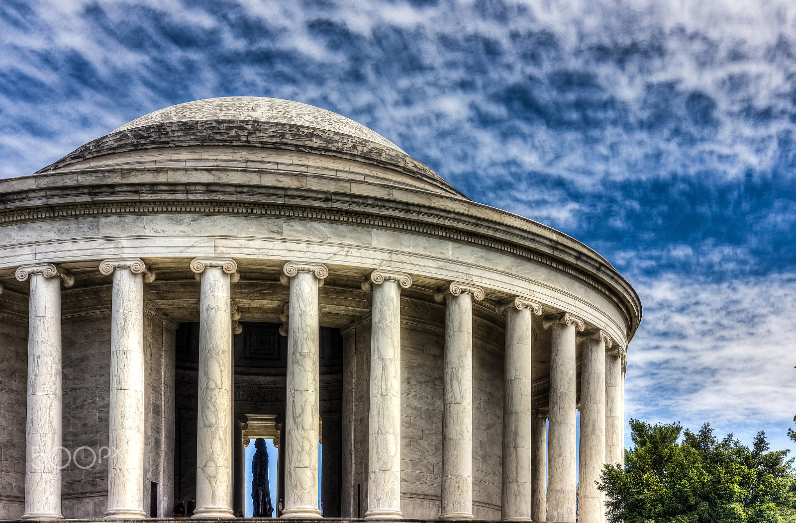 Canon EOS 550D (EOS Rebel T2i / EOS Kiss X4) + Sigma 18-35mm f/1.8 DC HSM sample photo. Jefferson memorial photography