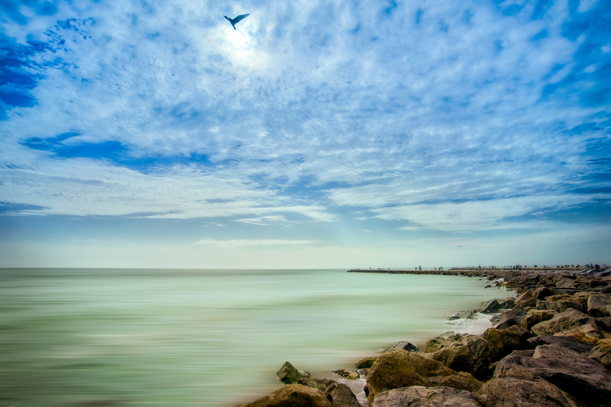 Sony a7R II + Sony E 10-18mm F4 OSS sample photo. South jetty photography