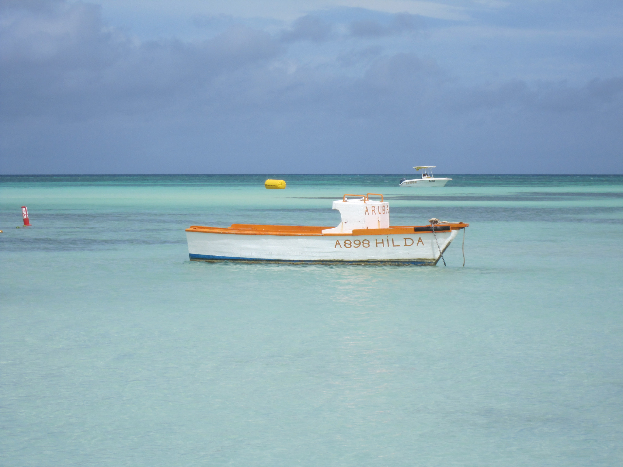 Canon PowerShot SD940 IS (Digital IXUS 120 IS / IXY Digital 220 IS) sample photo. An old fishing boat named hilda in aruba photography