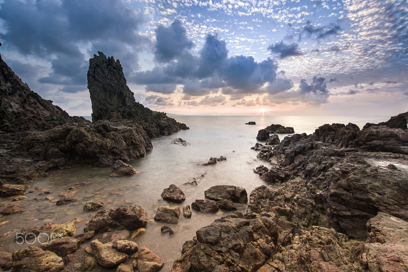 14mm F2.8 G SSM II sample photo. Mersing sunrise photography