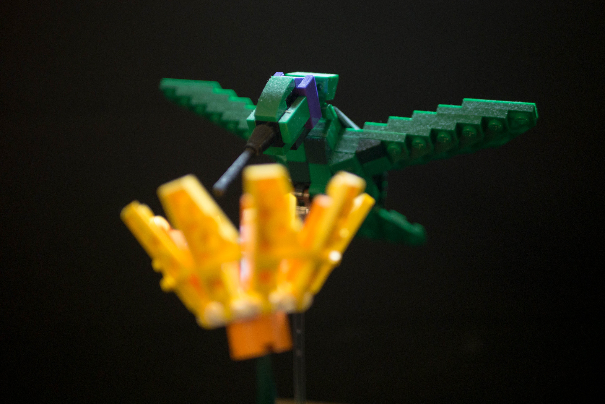 Panasonic Lumix DMC-G7 + LUMIX G 25/F1.7 sample photo. 4-13-2016 - lego bird portrait 2 photography