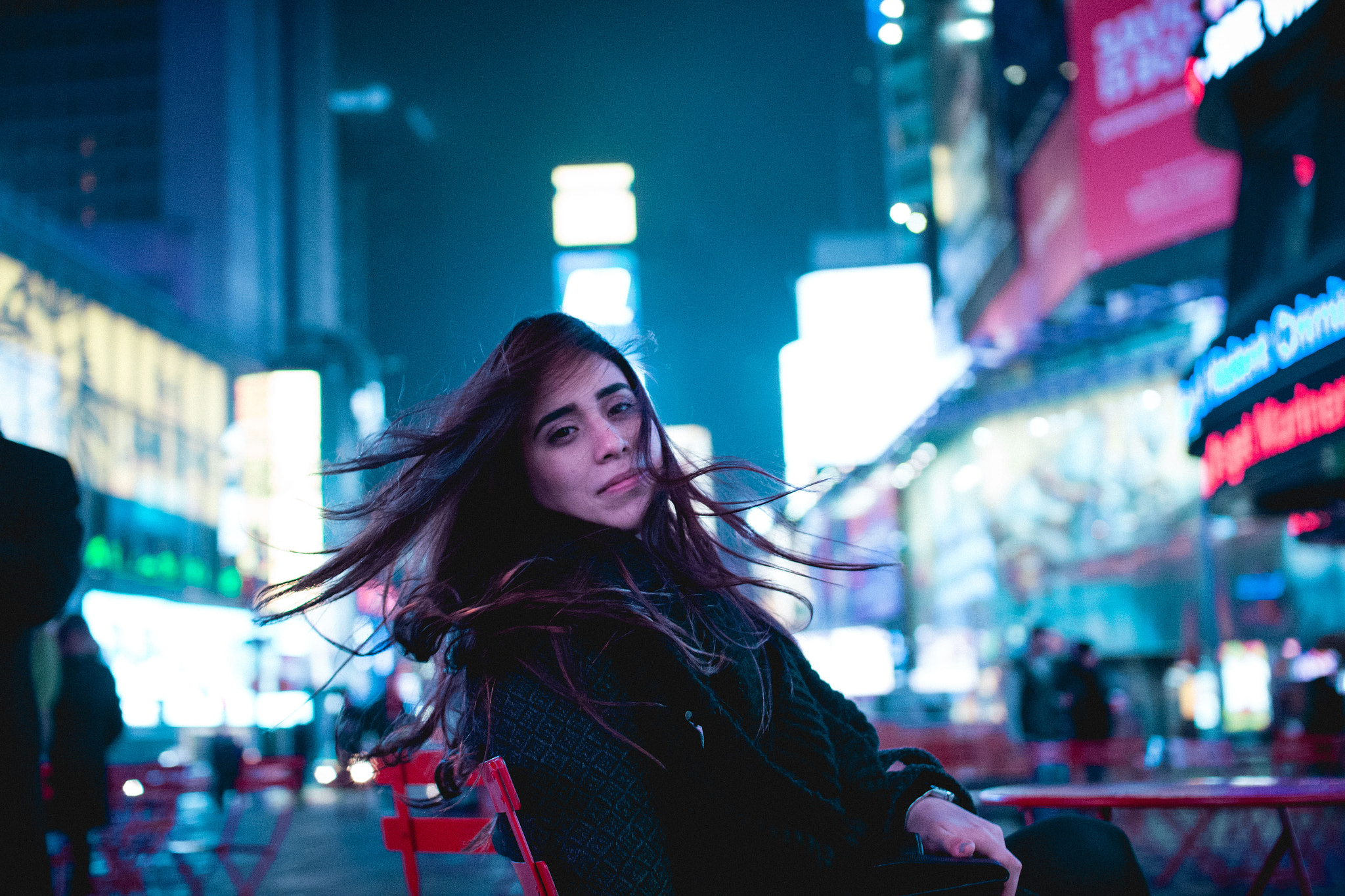 Sigma 30mm F1.4 EX DC HSM sample photo. Times square photography