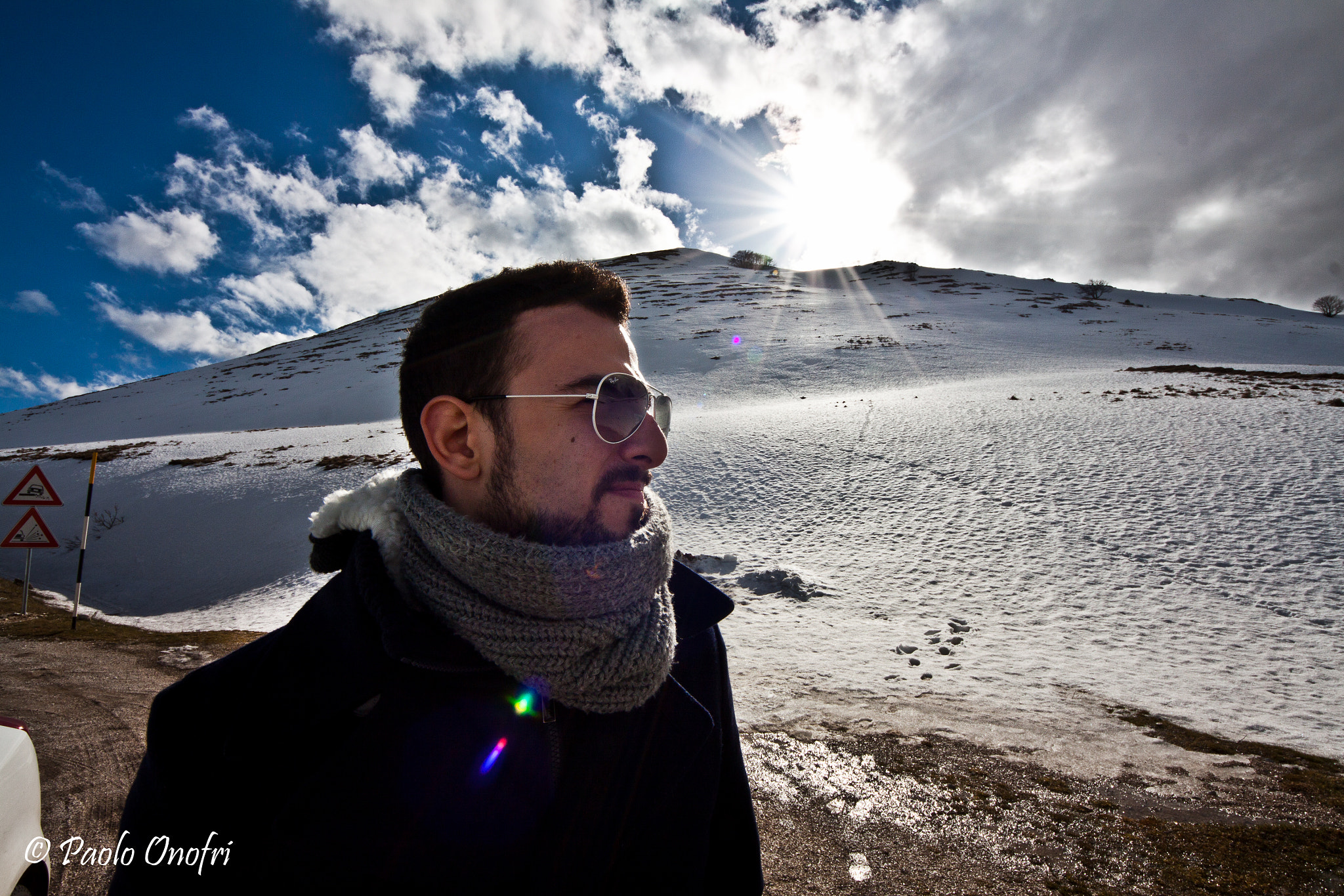 Sigma 8-16mm F4.5-5.6 DC HSM sample photo. Sun and snow photography