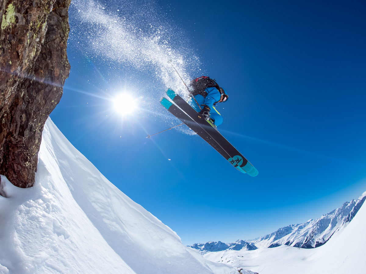 Nikon D4 + Nikon AF Fisheye-Nikkor 16mm F2.8D sample photo. Jumping high photography