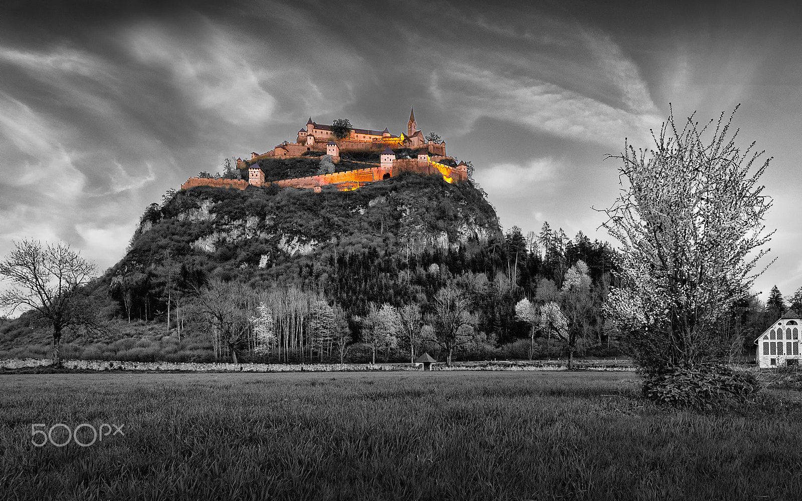 Sony SLT-A57 + 20mm F2.8 sample photo. Hochosterwitz castle photography